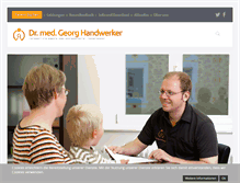 Tablet Screenshot of dr-handwerker.de